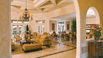 clubhouse interior at The Falls of Portofino